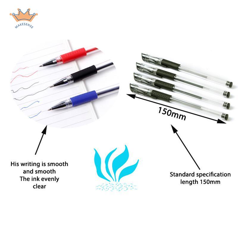 

Penandatanganan Penbullet Pen Kantor Gel Pena Alat Tulis Siswa Berbasis Air Pena Tanda Tangan Pena Jarum MK MK