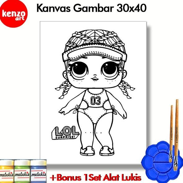 

Kanvas Lukis Gambar Anak Ukuran 30x40 Karakter LOL Surprise MEL1091