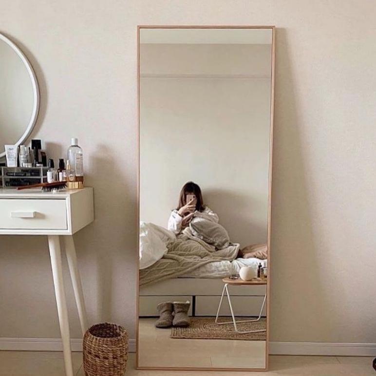 Frameless Standing Mirror 60x160cm Home Decor Medan