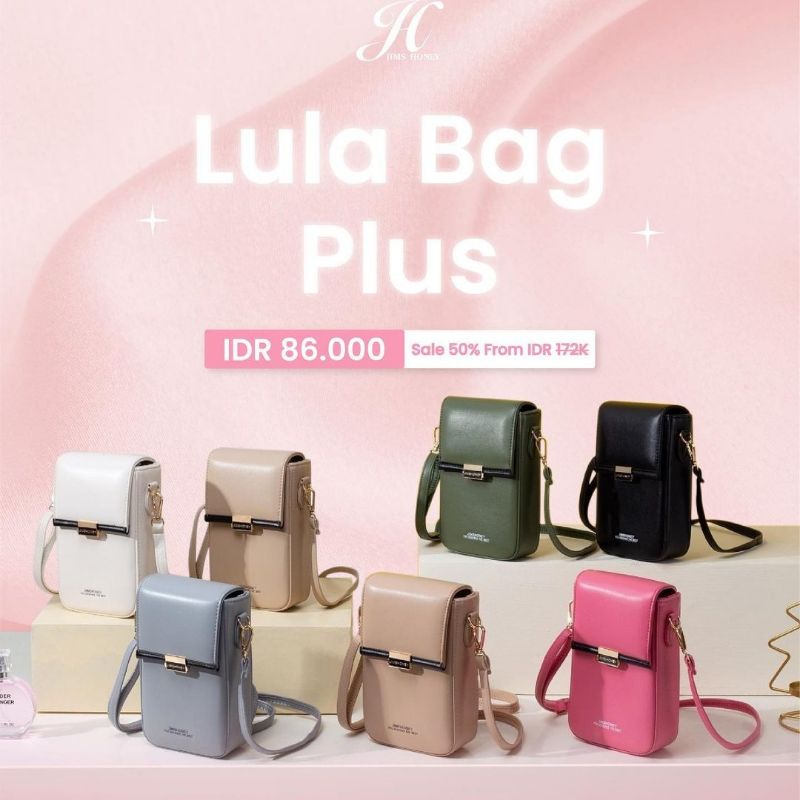 Lula Mini Bag Plus Jims Honey Lula Minibag plus Jimshoney Tas Hp Tas Dompet  Branded Slingbag Cewek 