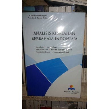 Kamus Bahasa Analisis Kesalahan Berbahasa Indonesia