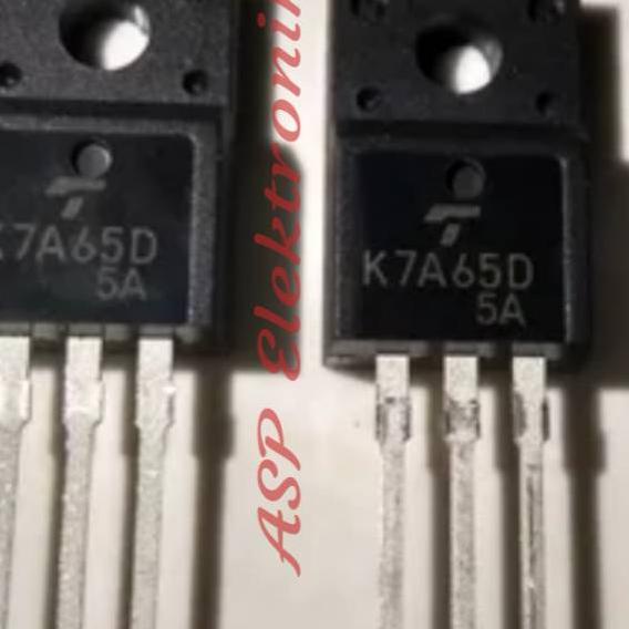 TRXC7o2N--K7A65D ORIGINAL FET K7A65 D TRANSISTOR K 7A65D TRANSITOR 7A65 SILICON N-CHANEL MOSFET