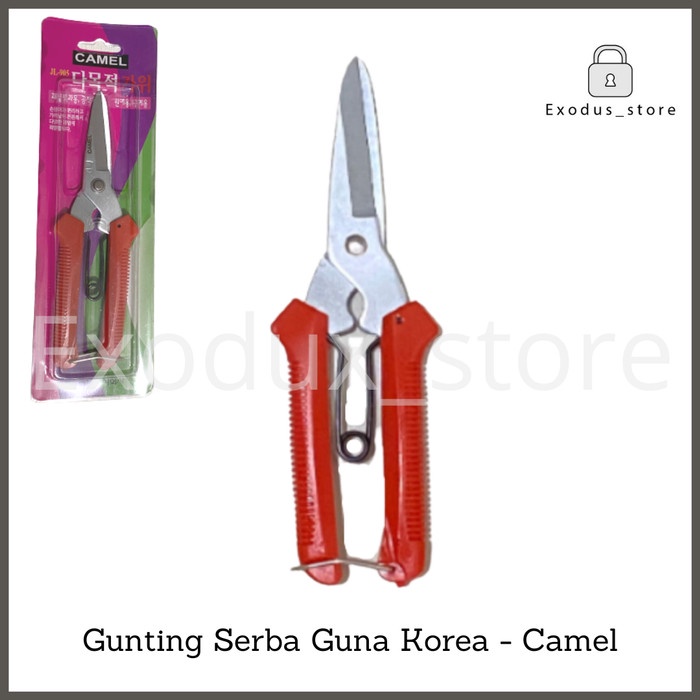 

Diskon Gunting Seng Baja Ringan Serbaguna Camel / Alat Pemotong Korea Berkualitas