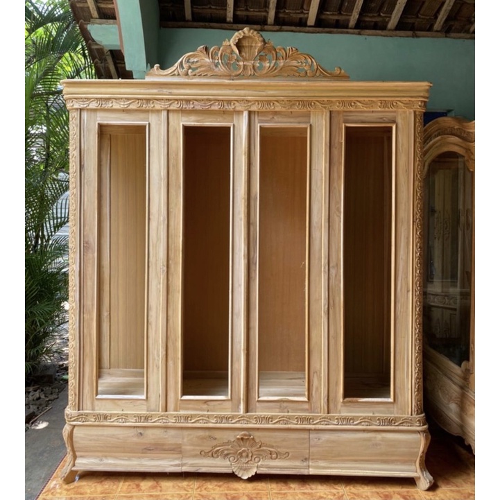 Set Bufet Minimalis Jati Furniture Jepara