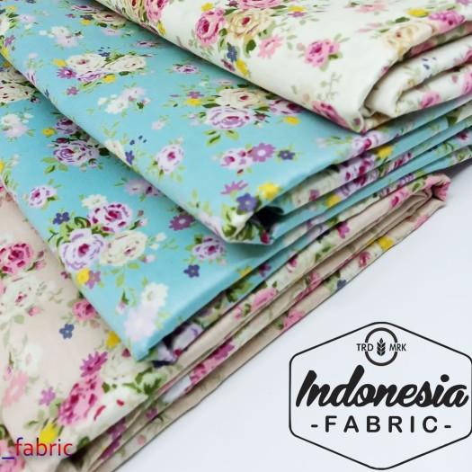 Kain Gamis Kain Katun Jepang motif Mikayla (per 1 mtr)