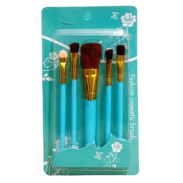 brush make up set / kuas make up 5in1 / brush kuas makeup set 5in1