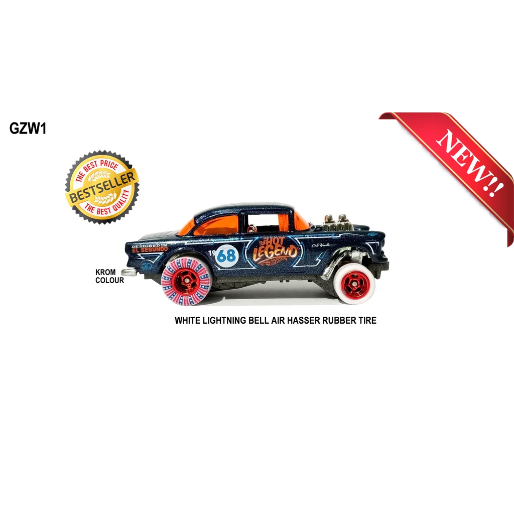 Ban Karet HW GASSER CANDY CANE SPECIAL EDITION RARE TYPE 1