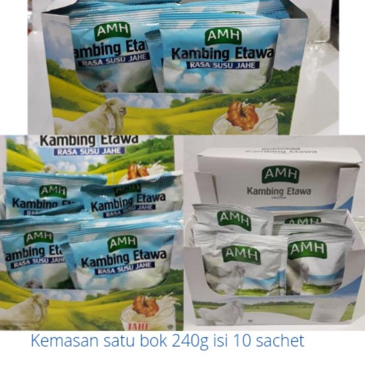 

kodeF0r5Q--Susu Kambing Etawa AMH Plus Jahe /Bok 240Gram Isi 10 Sachet