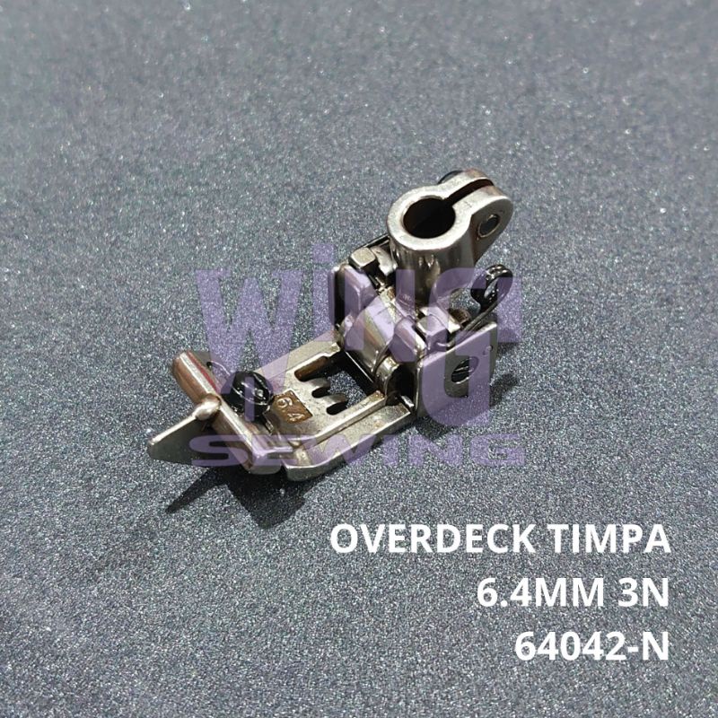 64042N Sepatu Kam Timpa 6.4MM 3 Jarum Mesin Jahit Overdeck