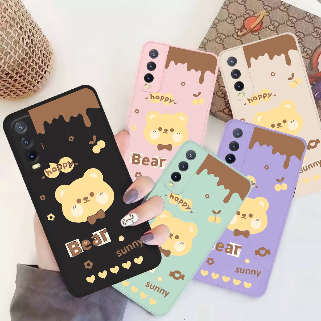 SOFTCASE MACARON SUNNY BEAR SAMSUNG A02 / A02s / A03 / A10s / A11 / M11 / A13