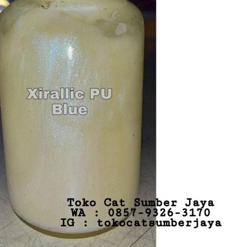 Cat Xiralic Xirallic Xyralic PU ecer 10ml - Biru