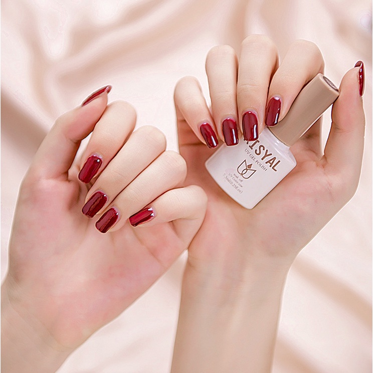 (81-120) RISYAL UV LED gel Nail Polish Soak Off Halal Korea / Kutek cat eyes magnet kuku Nail polish / Nail art KU036