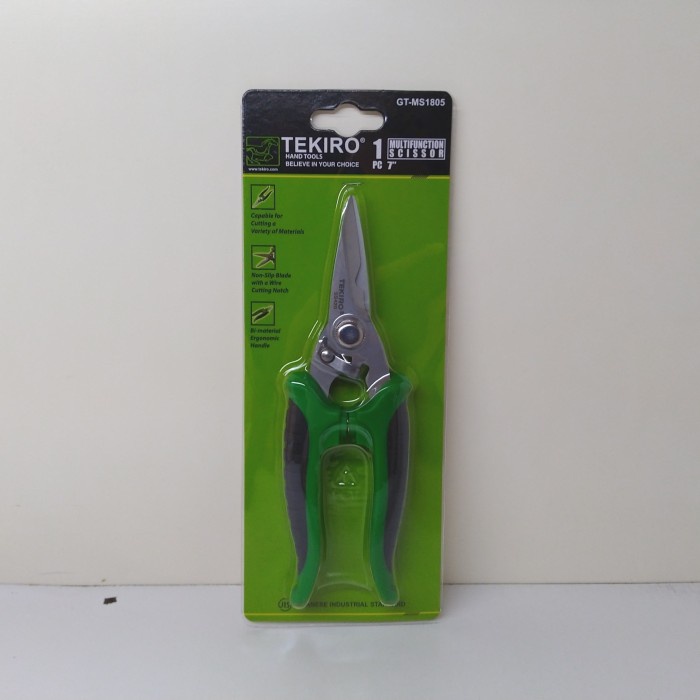 

Diskon Gunting Hollow Serbaguna 7" Tekiro Gt-Ms 1805 Terbatas