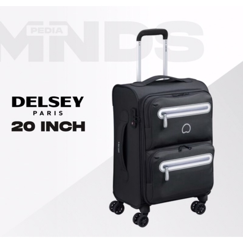 Koper Kain 20 Inch Delsey Carnot Softcase Ultralight