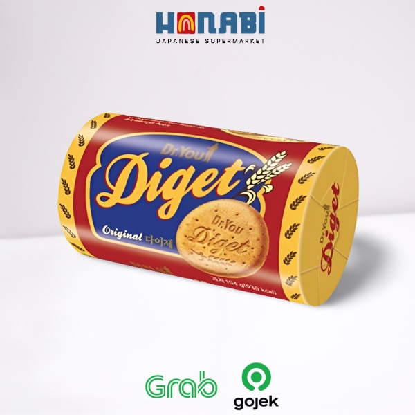 

Orion Diget Original Roll 194g - Biskuit Gandum Made In Korea