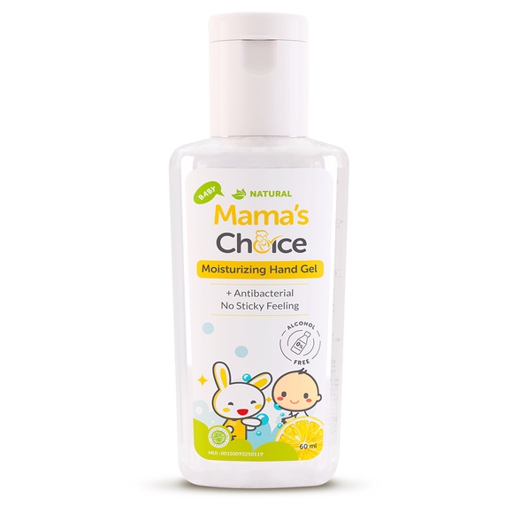 Mama’s Choice Moisturizing Hand Gel Antibakteri 60 ml