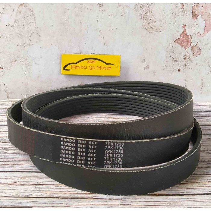 BANDO VAN BELT 7PK 1730 RIB BELT TALI KIPAS 7PK-1730 FAN BELT ALUR