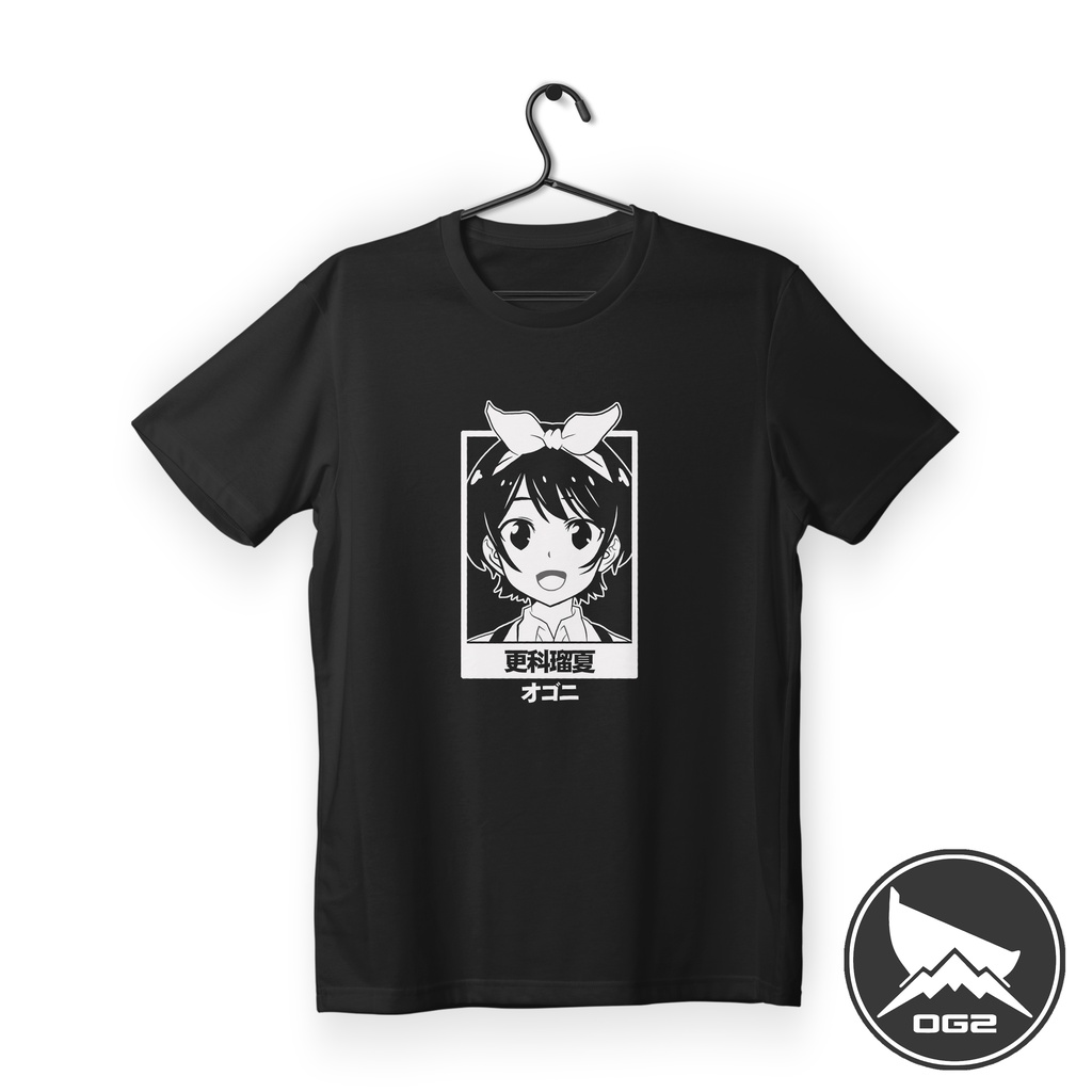 kaos anime Ruka Sarashina kanojo okarishimasu waifu A242 baju OG2 2A A