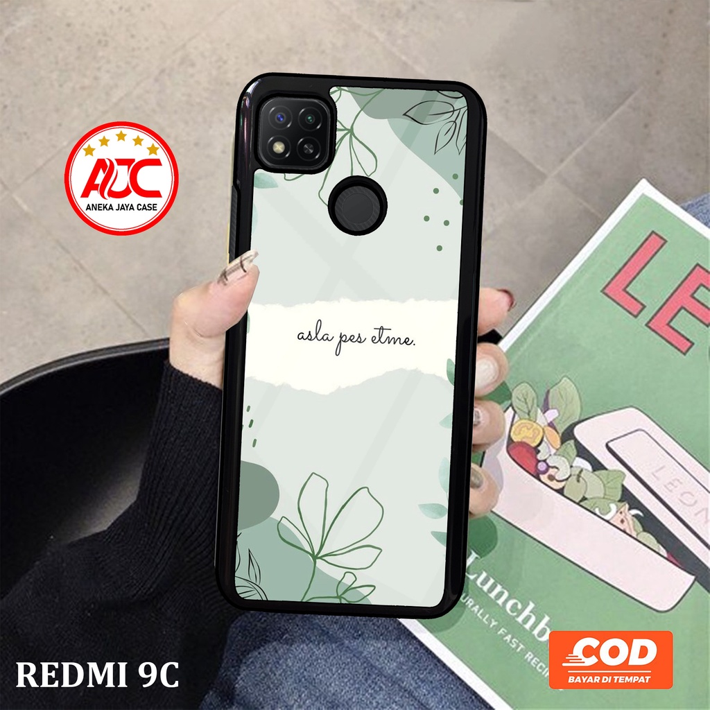 Case XIAOMI REDMI 9C Casing XIAOMI REDMI 9C Motif ASTETIK NEW Aneka case Casing aero Sofcase Case hp