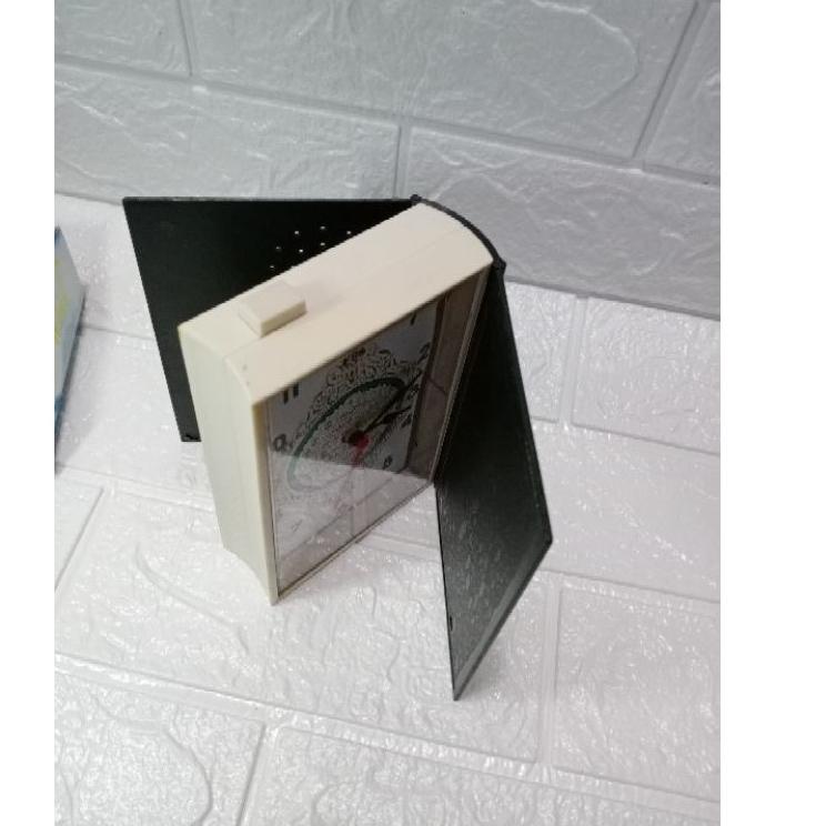 jam beker adzan/jam beker alarm/jam beker unik/jam meja model Al Qur'an/jam weker adzan {SUT.18Oc22q