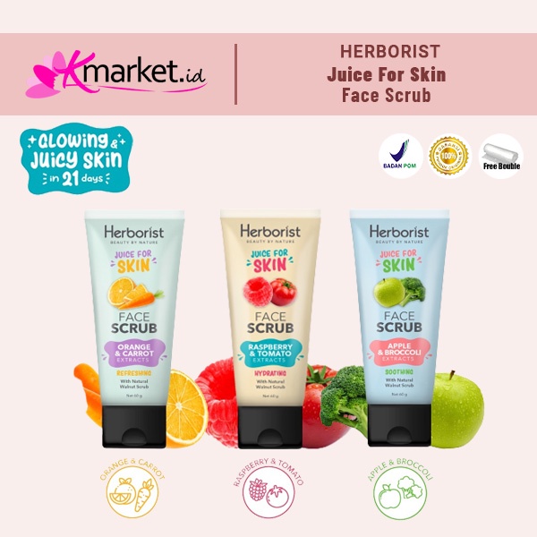 Herborist Juice for Skin Face Scrub 60ml