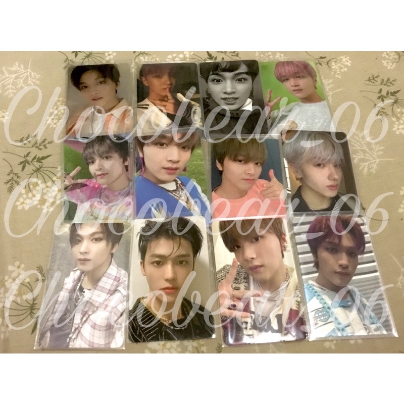 pc photocard nct dream haechan jisung jaemin arrival scratch glith mode hello future mfal we young y
