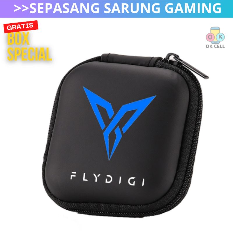 PLUS BOX POUCH Sarung Jempol Flydigi Gaming Game FF PUBG Mobile Legend Anti Keringat Super Sensitif Premium