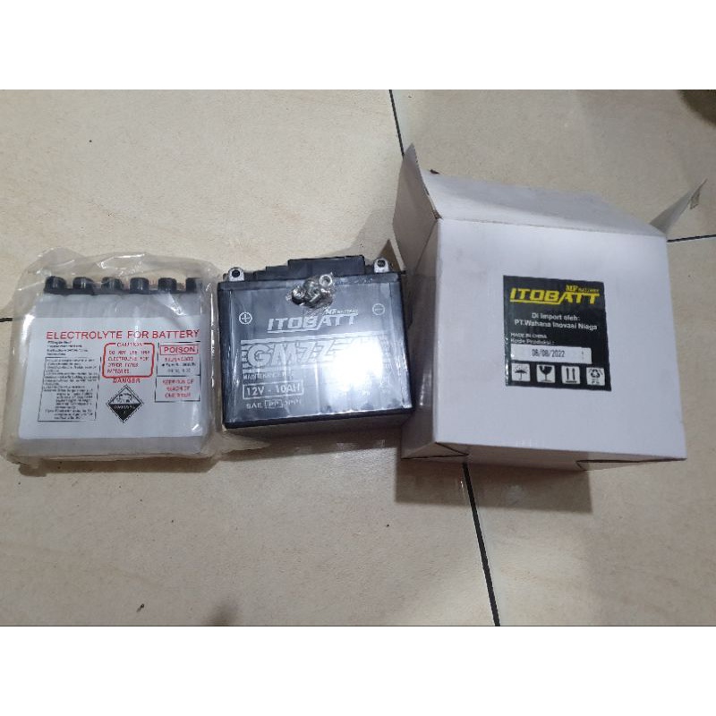 Accu/Aki/Battery Motor ITOBATT GM7Z4A