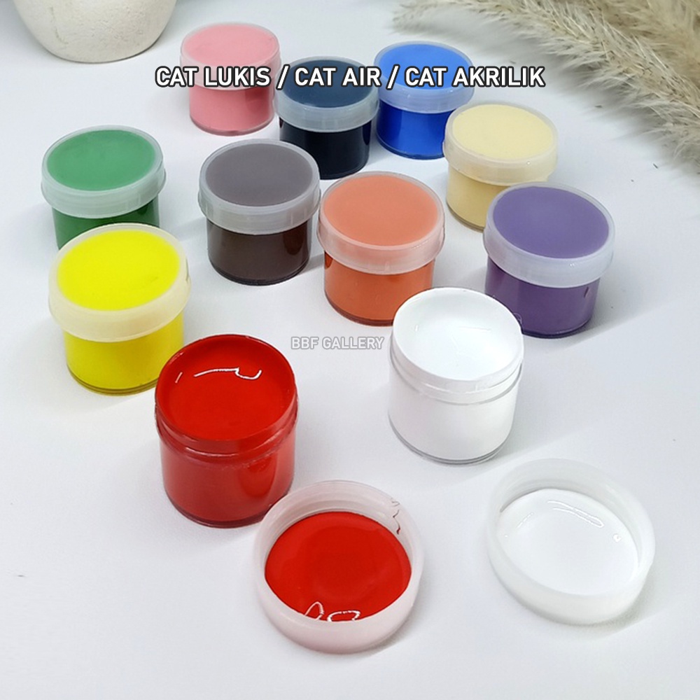 

Cat lukis cat akrilik cat air paint watercolor cet minyak peralatan alat lukis