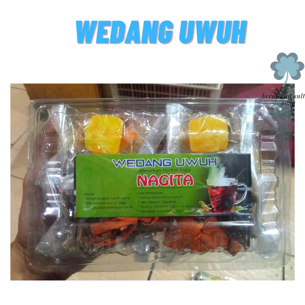 

WEDANG UWUH NAGITA GULA BATU MINUMAN KHAS JOGYA JUMBO ISI 10 PAKET