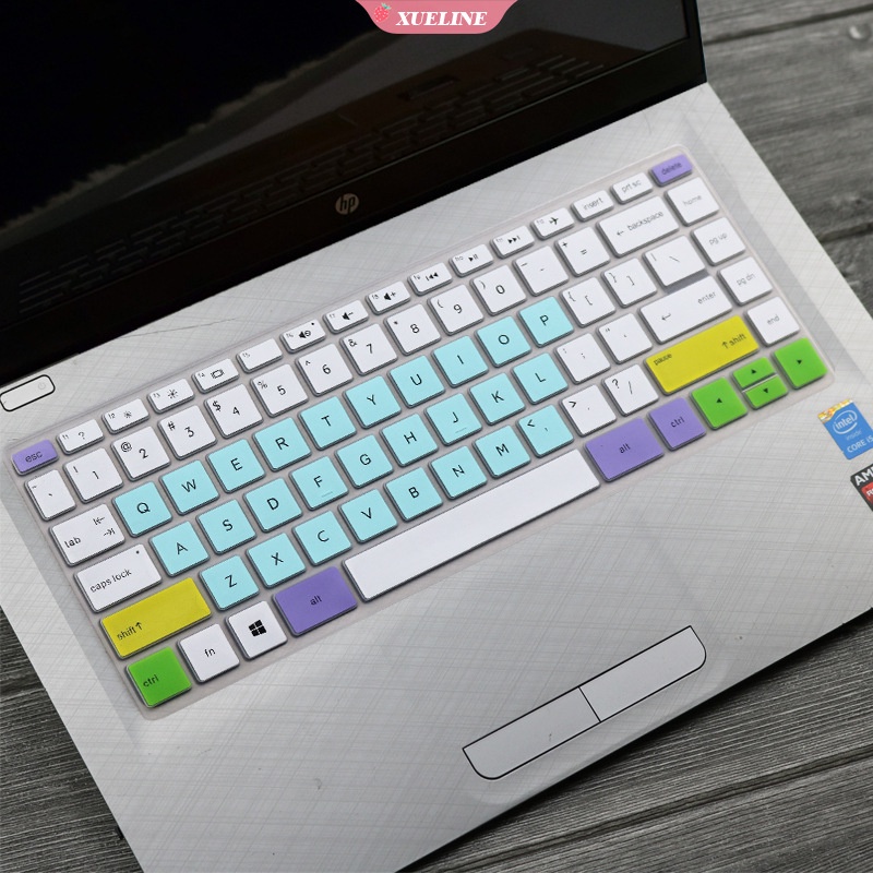 Skin Silikon cover Pelindung Keyboard laptop Untuk HP Pavilion Seri 14q-cs0001TX 14s-dr2507TU I5-8250U (ZXL)