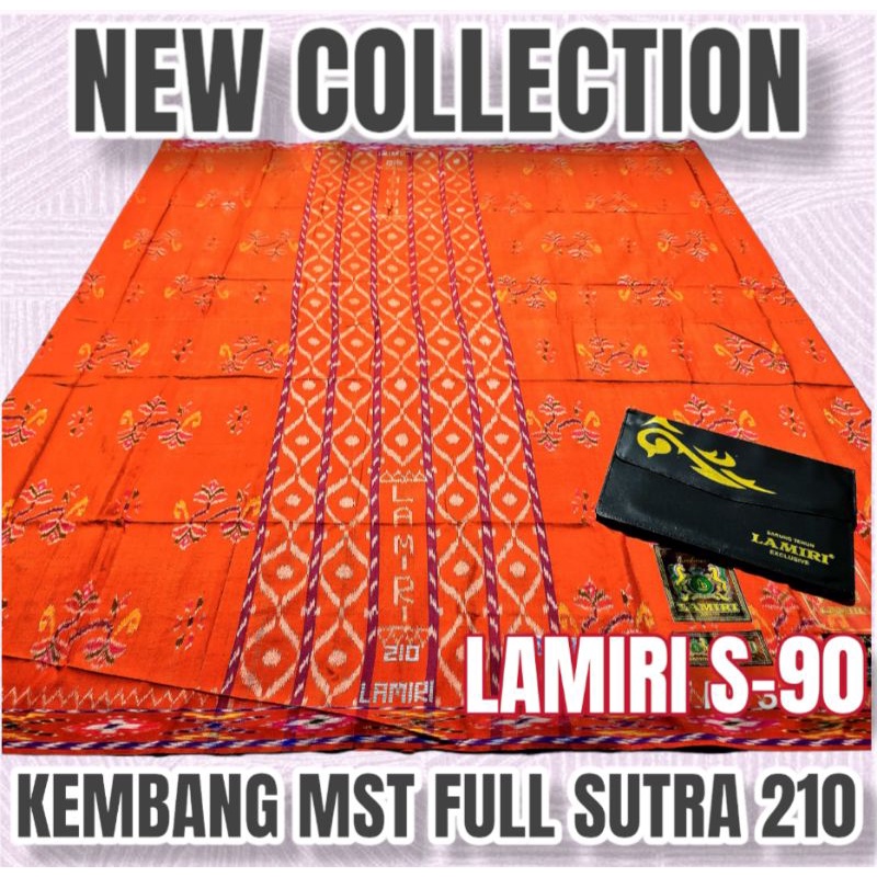 Sarung Lamiri Full Sutra Kembang MST S90 Sutra 210 Termurah