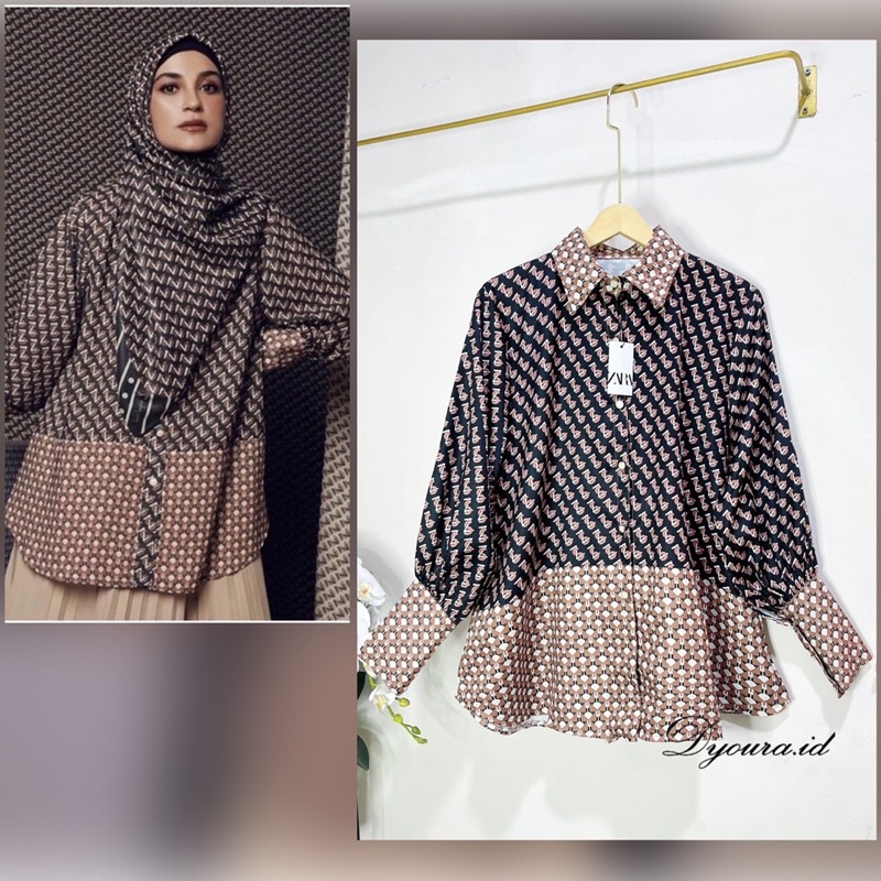 KEMEJA IMPORT/KEMEJA SHIREEN ZASKIA // KEMEJA WANITA // KEMEJA IMPORT BANGKOK // TUNIK BANGKOK // ATASAN KEMEJA WANITA // KEMEJA KERJA // Shireen Shirt ( kemeja import VIRAL )/ TUNIK BANGKOK SILK