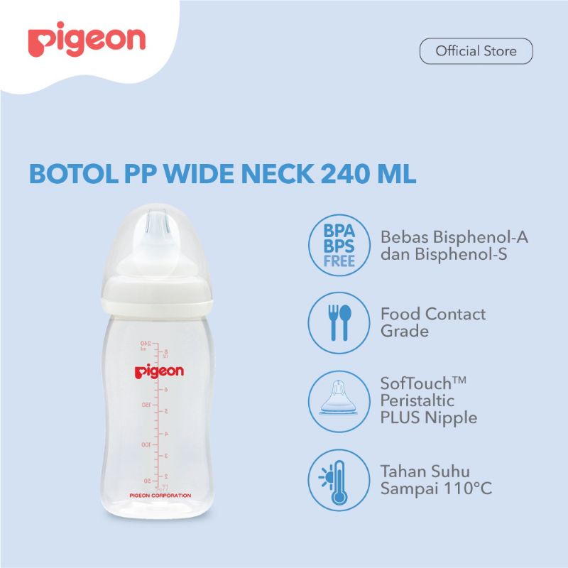 PIGEON SOFTOUCH Peristaltic Plus 240ml