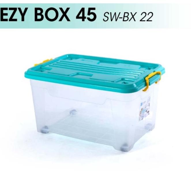 Container box ezy 45 liter kotak plastik biggy vindo