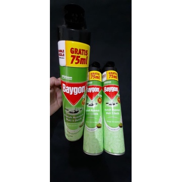 BAYGON SEMPROT GREENTEA 600+75 ML