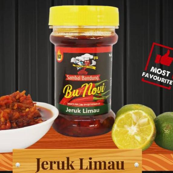 

Diskon sekarang--Sambal JERUK LIMAU BuNovi