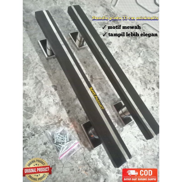 handle pintu minimalis panjang 33 cm