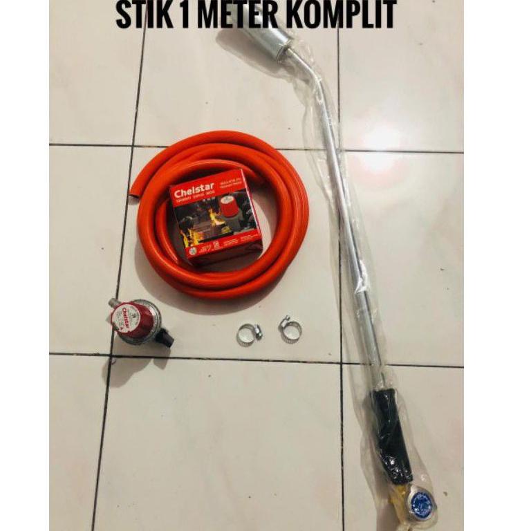 TREND Kompor tikus 1 meter komplit / kompor blower 1meter / 100cm lengkap ♖ 892
