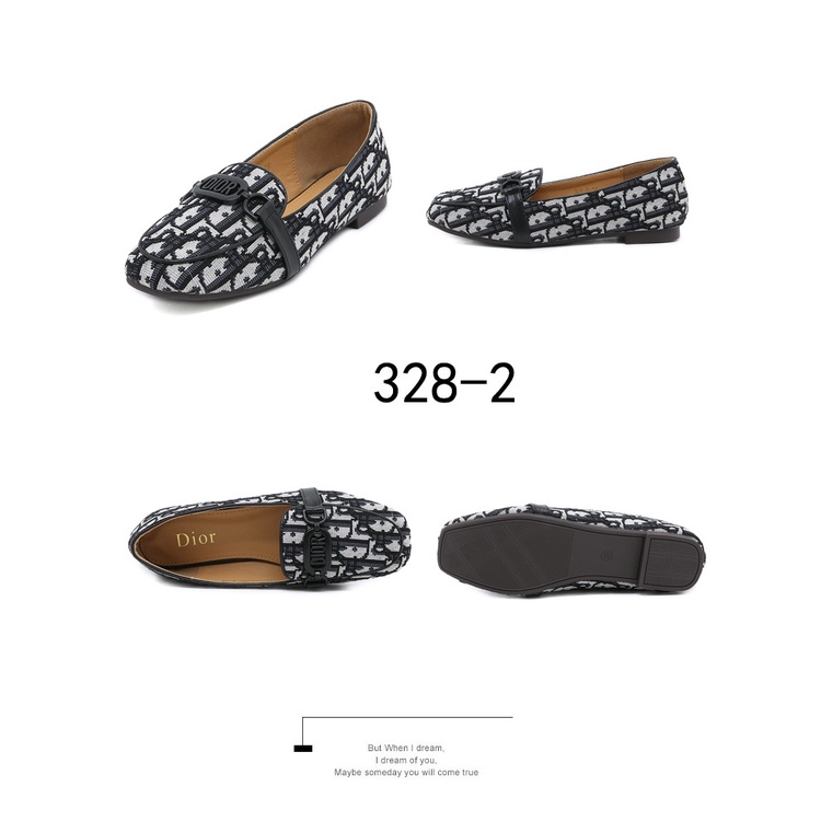 DR Oblique Jacquard Loafers Shoes 328-2