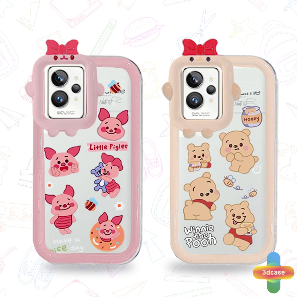 Soft Case Desain Winnilet Pigs Untuk Realme C15 C21 C11 2021 C21Y C31 C35 C25 C20 C3 C12 C2 C25S 5S 5 5S 5i C17 7i 9i C1 C25Y C2 C3i 6i C20A V11 Narzo 20 10 10A 20A 30A A7 A5S A15 A16 Y12 Y20 Y15S A03