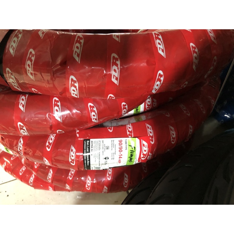 BAN TUBLES FDR FLEMMO 80/90-14 90/90-14 TUBLES BAN MOTOR MATIC DEPAN BELAKANG TUBLES