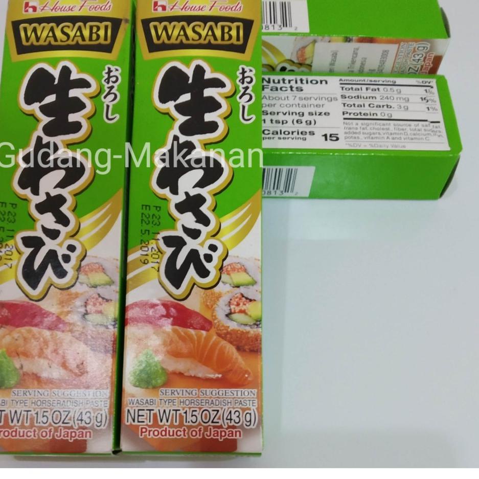 

CODEIi7I2--House Neri Wasabi Tube 43gr