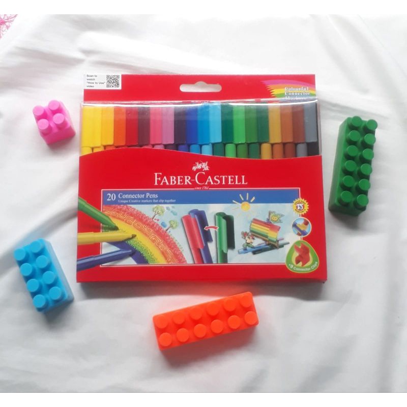 

Spidol Connector Pens Faber Castell 20 Warna