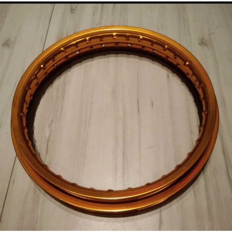 Velg veleg pelek lingkar aloy alloy titan titans 17 140 18 160 gold kilat