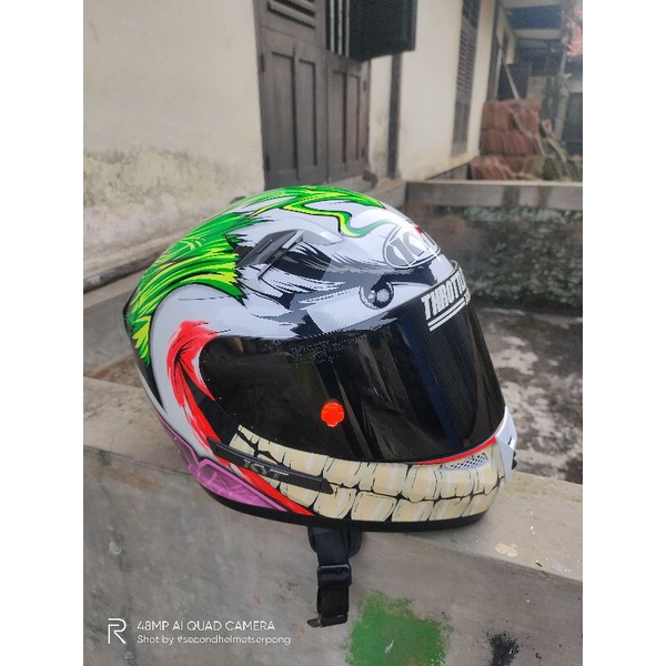 helm kyt k2r repaint joker