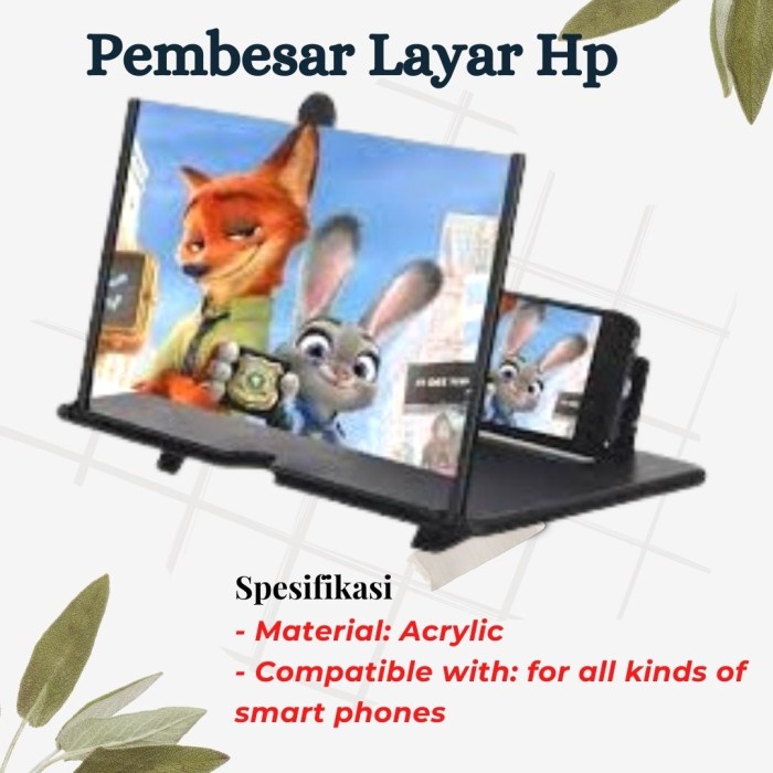 

Kaca Bioskop Hp 3d Pembesar Layar Hp