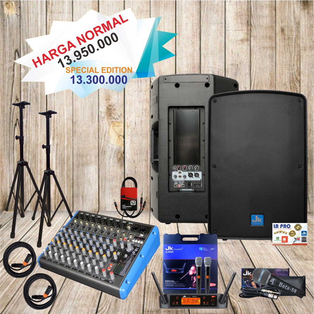 Paket sound system Jk coustic Beta 58 JLXD 24 M 1082 JHD 600