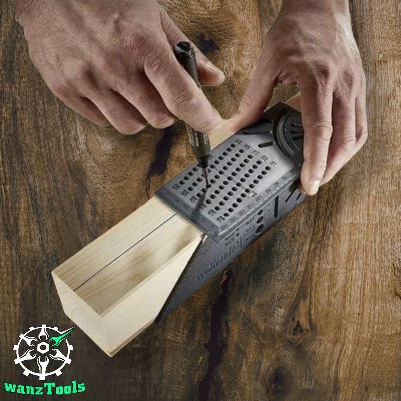 

Marking Ruler - 3D Miter Angle - Penggaris Segitiga - Speed Square