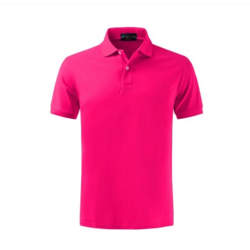 KAOS POLO SHIRT KERAH BAJU PRIA POLOS WARNA HITAM PUTIH COKLAT KUNING MERAH ABU BIRU HIJAU ORANGE UN